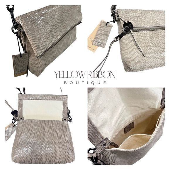 🆕 Margot New York Robbie Fold Over Clutch - Picture 2 of 3